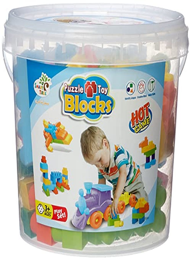 Toy Building Blocks Puzzle Set – Fun and Educational Puzzle for Kids - Image 1